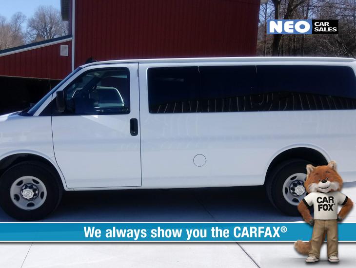 Chevy express sales passenger van rental